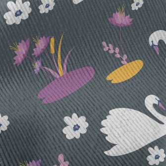 Lonely Swan Lake Standard Corduroy