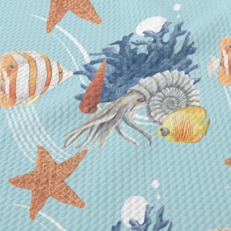 Nautilus Clownfish Birdseye Piqué