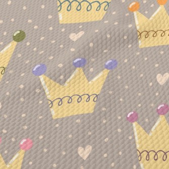 Children's Fun Crown Birdseye Piqué