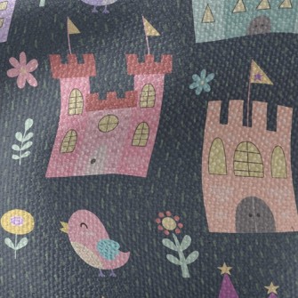 Fairy Tale Castle Waterproof Canvas