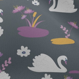 Lonely Swan Lake Chiffon