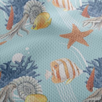 Nautilus Clownfish Athletic Mesh Flat Back