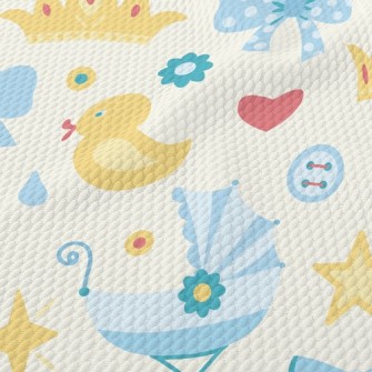 Newborn Stroller Supplies Birdseye Piqué