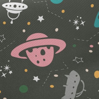 Flying Saucer Asteroid Twill
