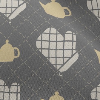 Plaid Glove Teapot Chiffon