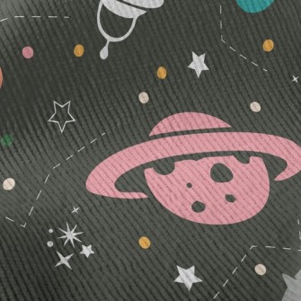 Flying Saucer Asteroid Standard Corduroy