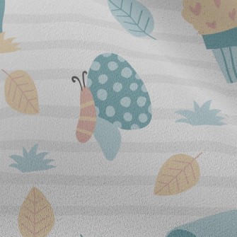 Childlike Little Butterfly Chiffon