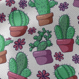 Chubby Cactus Waterproof Canvas
