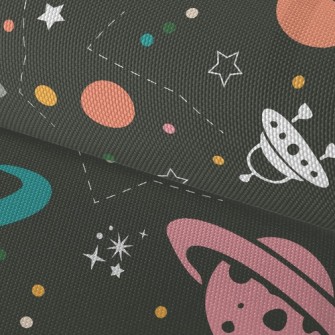 Flying Saucer Asteroid Waterproof Oxford