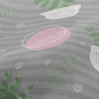 Closed Eyes Aloe Vera Potted P Performance Linen