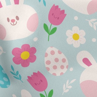 Blushing Bunny Tulip Stretch Ponte