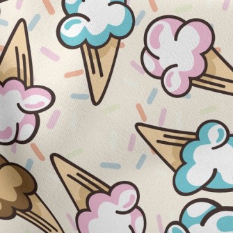 Marshmallow Ice Cream Stretch Ponte