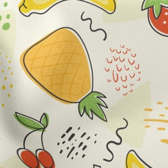 Describe The World Of Fruits Stretch Ponte