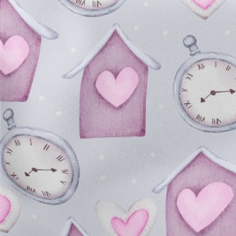 Love Clock House Stretch Ponte