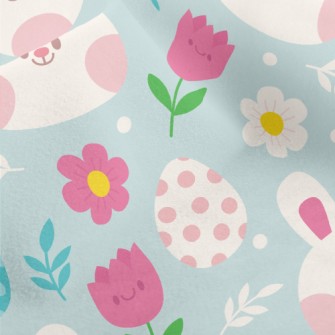 Blushing Bunny Tulip Micro Fleece