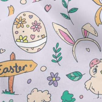 Easter Cute Chick Micro Fleece