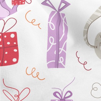 Happy Gift Cat Micro Fleece