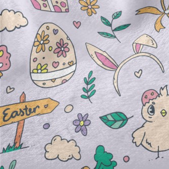 Easter Cute Chick Minky