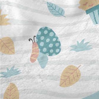 Childlike Little Butterfly Minky