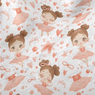Ballet Little Girl Minky