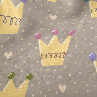 Children's Fun Crown Minky