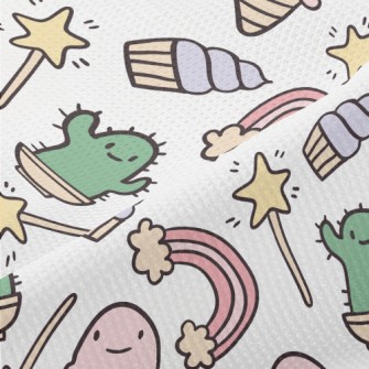 Cute Expression Creature Piqué