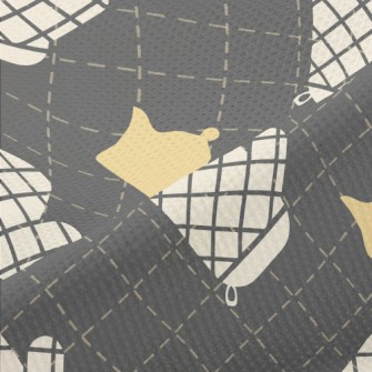 Plaid Glove Teapot Piqué