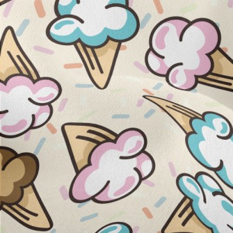 Marshmallow Ice Cream Lightweight Performance Linen