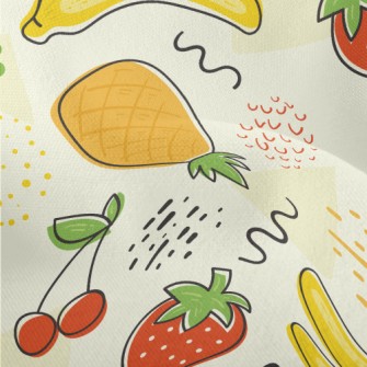Describe The World Of Fruits Lightweight Performance Linen