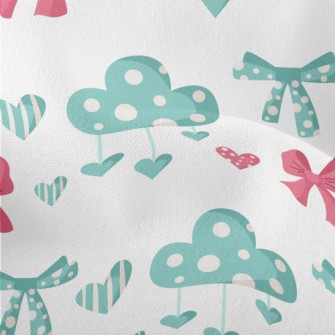 Bow Knot Point Cloud Lightweight Performance Linen