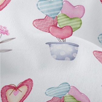 Balloon Decorative Potted Plan Lightweight Performance Linen