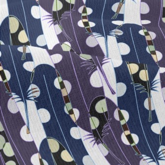 Psychedelic Overlay Feather Modern Jersey