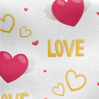 Little Wings Of Love Jersey Backed Fleece