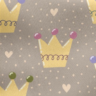 Children's Fun Crown Jersey Backed Fleece