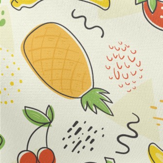Describe The World Of Fruits Pongee