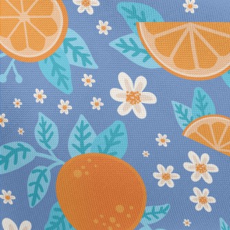 Juicy And Sweet Oranges Pongee