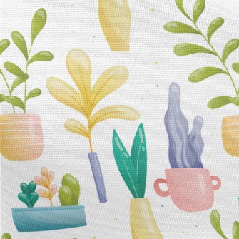 Leisurely Cactus Gardening Pongee
