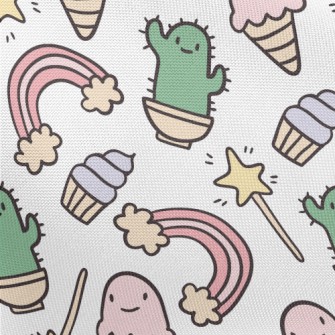 Cute Expression Creature Pongee