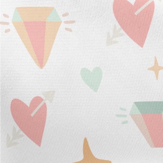 Childlike Dazzling Diamonds Pongee