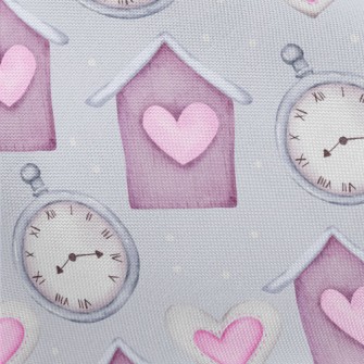 Love Clock House Pongee