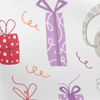 Happy Gift Cat Pongee