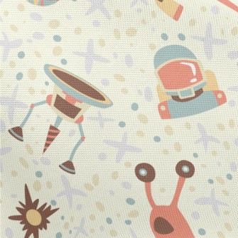 Children's Fun Rocket Spac Pongee