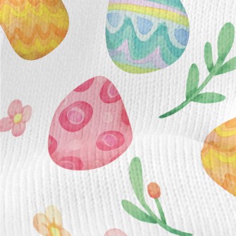 Cute Bunny Ears Easter Egg Stretch Jersey