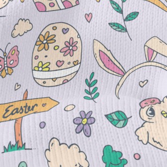 Easter Cute Chick Stretch Jersey