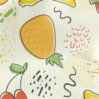 Describe The World Of Fruits Stretch Jersey