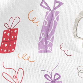 Happy Gift Cat Stretch Jersey