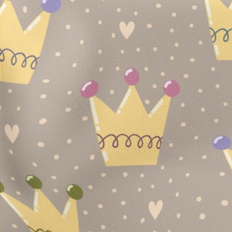 Children's Fun Crown Lightweight Cotton Poplin