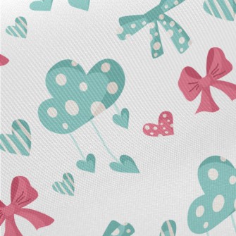 Bow Knot Point Cloud Midweight Cotton Poplin