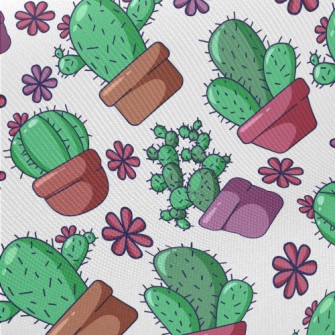 Chubby Cactus Midweight Cotton Poplin