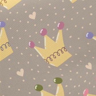 Children's Fun Crown Midweight Cotton Poplin